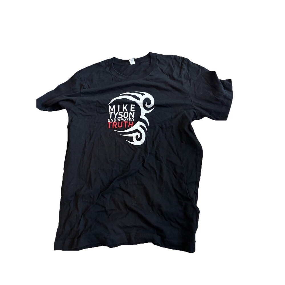 Mike Tyson Undisputed Truth Graphic T-Shirt Black Men’s Medium‎ M Boxing MMA